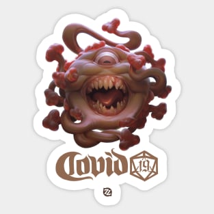 Coronavirus Beholder /txt Sticker